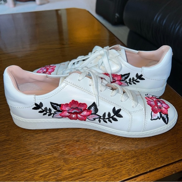 Kate Spade New York Everhart Flower Embroidery Sneakers - Sz 8.5M NWOB - Picture 8 of 11